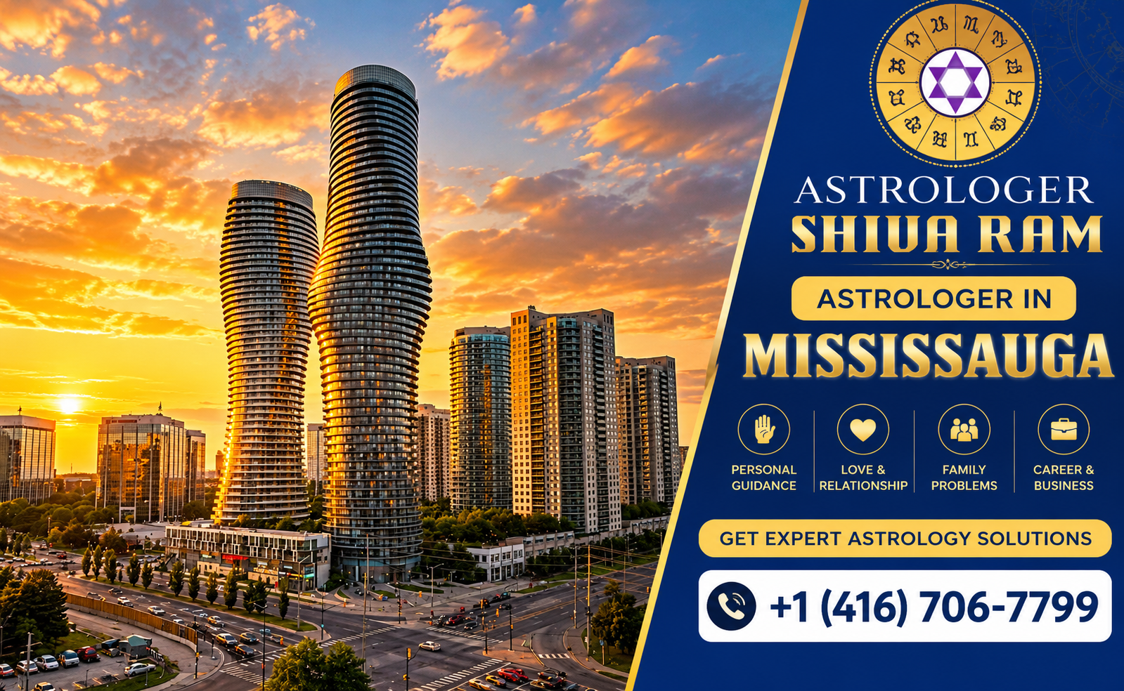 Book your session with the Best Astrologer in Mississauga - Master Shiva Ram
